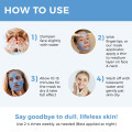 Masque facial de beauté Soins de la peau hydratants Masque facial anti-acné et anti-comédons